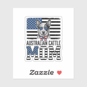 Australian Cattle Dog Mum Patriotic Vintage Shirt_