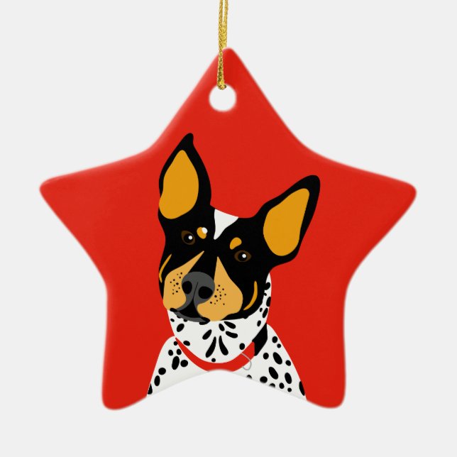 Australian Cattle Dog Ornament (Front)