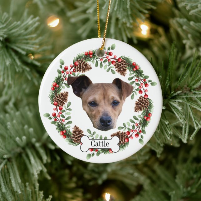 Australian Cattle Dog Personalised Pet Ornament (Tree)