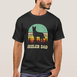 Australian Cattle Dog Red Blue Pet Heeler Dad Cute T-Shirt