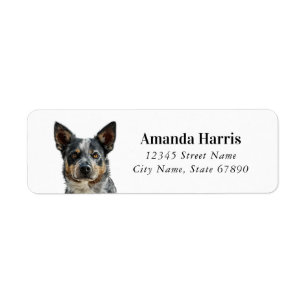 Australian Cattle Dog Return Address Labels