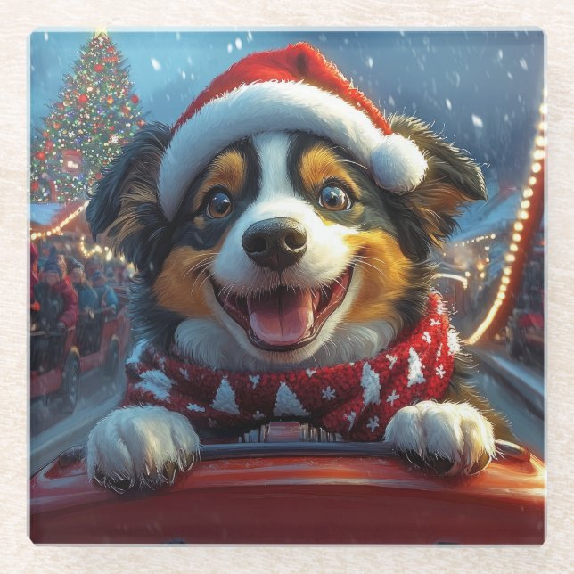 Australian Cattle Dog Roller Coaster Christmas (Front)