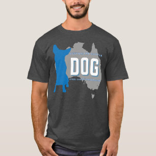 Australian Cattle Dog Steel Coated Marshmallow T-Shirt