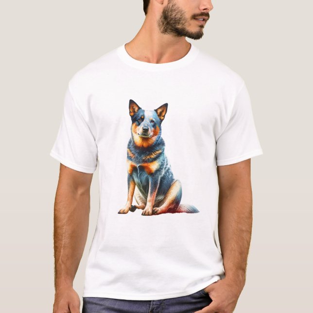 Australian Cattle Dog T-Shirt (Front)