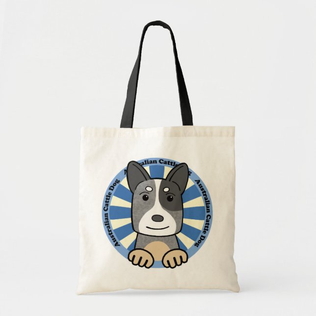 Australian Cattle Dog Tote Bag (Front)