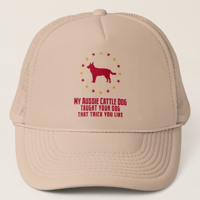 Australian Cattle Dog Trucker Hat (Front)