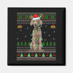 Australian Cattle Dog Ugly Christmas Sweaters Holi Magnet
