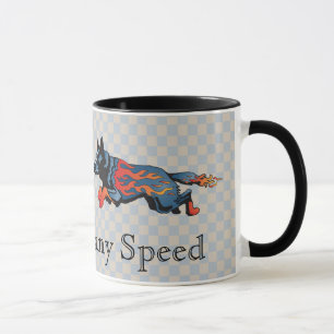 Australian Cattle Dog - Unsafe at any Speed Mug