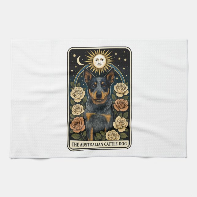 Australian Cattle Tea Towel (Horizontal)