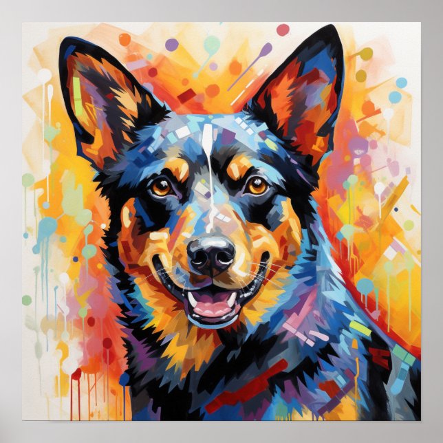  Australian Cattledog Poster (Front)