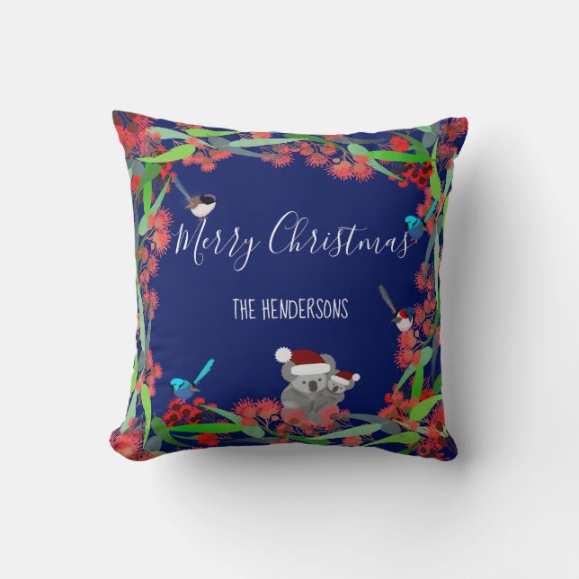 Australian Christmas Cushion (Front)