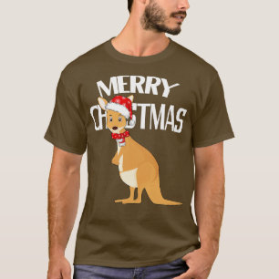 Australian Christmas Kangaroo T-Shirt