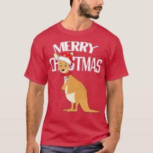 Australian Christmas Kangaroo T-Shirt