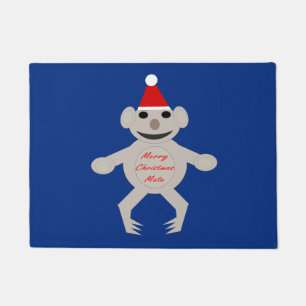Australian Christmas Koala Bear Door Mat