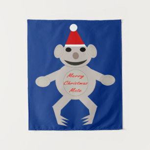 Australian Christmas Koala Bear Tapestry