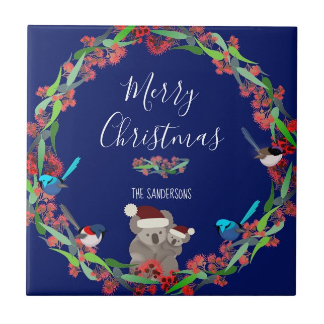 Australian Christmas Tile (Front)