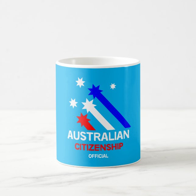 Australian Citizenship Gift | Aussie Citizenship  Coffee Mug (Center)