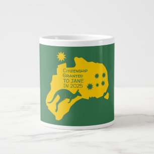 Australian Citizenship Gift Aussie Citizenship Large Coffee Mug