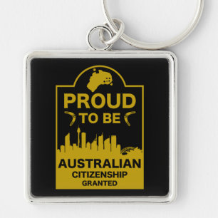 Australian Citizenship Gift Key Ring