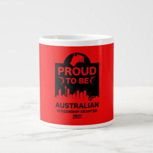 Australian Citizenship Gift Large Coffee Mug