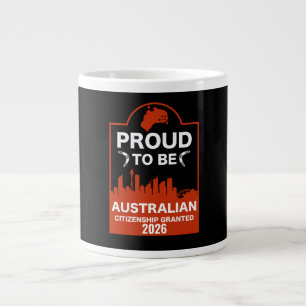 Australian Citizenship Gift Large Coffee Mug