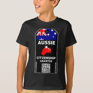 Australian Citizenship Party Congratulations   T-S T-Shirt
