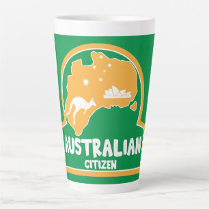 Australian Citizenship Party Gifts Latte Mug