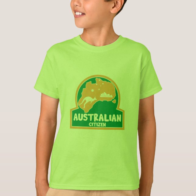 Australian Citizenship Party Gifts T-Shirt (Front)
