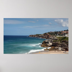 Australian Coastline Poster