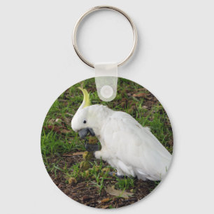 Australian Cockatoo Key Ring