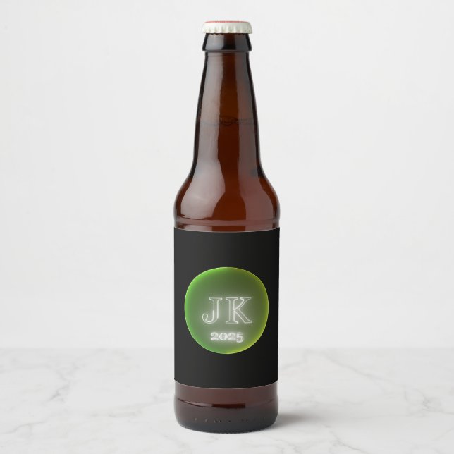Australian Colors Beer Bottle Label (Front)
