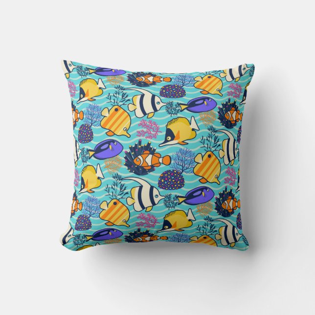 Australian Coral reef Cushion (Front)