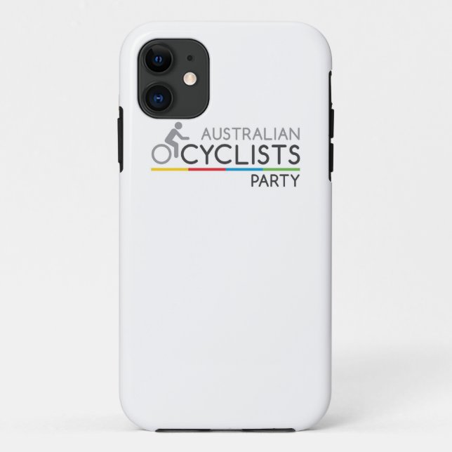 Australian Cyclists Party Case-Mate iPhone Case (Back)