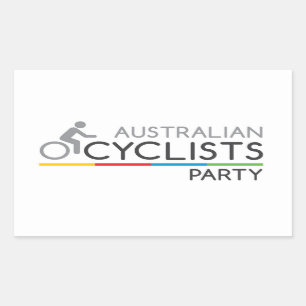 Australian Cyclists Party Sticker