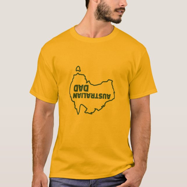 Australian Dad - A Funny Shirt for the Aussie Dad (Front)