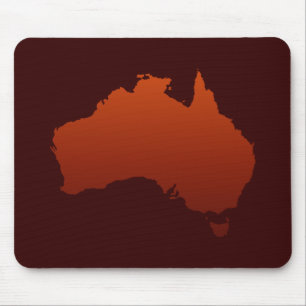 Australian Desert Shape Mouse Pad
