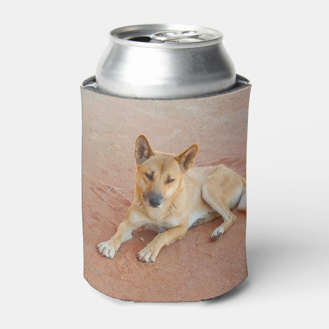 Australian dingo can cooler (Can Front)