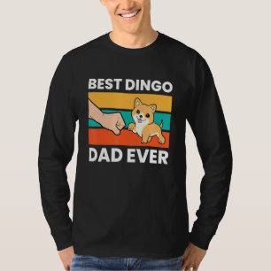 Australian Dingo Dog Papa Best Dingo Dad Ever T-Shirt