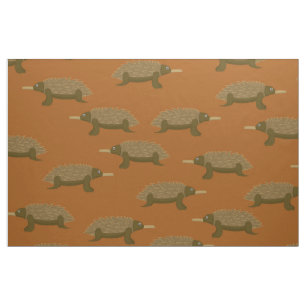 Australian Echidna Print Fabric
