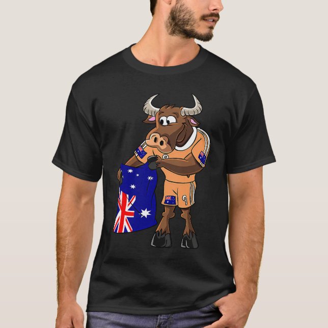 Australian Fan Taurus T-Shirt (Front)