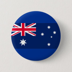 Australian Flag 6 Cm Round Badge