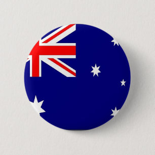 Australian Flag 6 Cm Round Badge