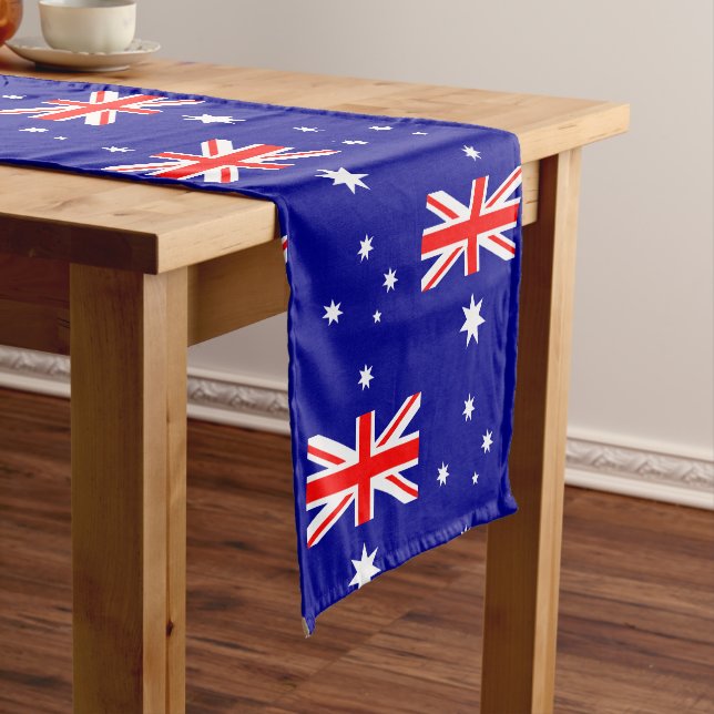 Australian Flag & Australia fashion home /sports S Short Table Runner (In Situ)