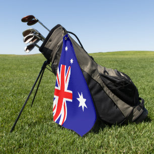 Australian Flag & Australia golf holiday /sports Towel