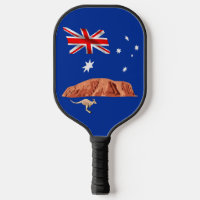 Australian flag-Ayers rock