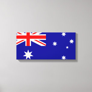 Australian Flag Canvas Print