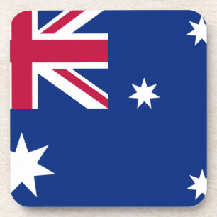 Australian flag coaster