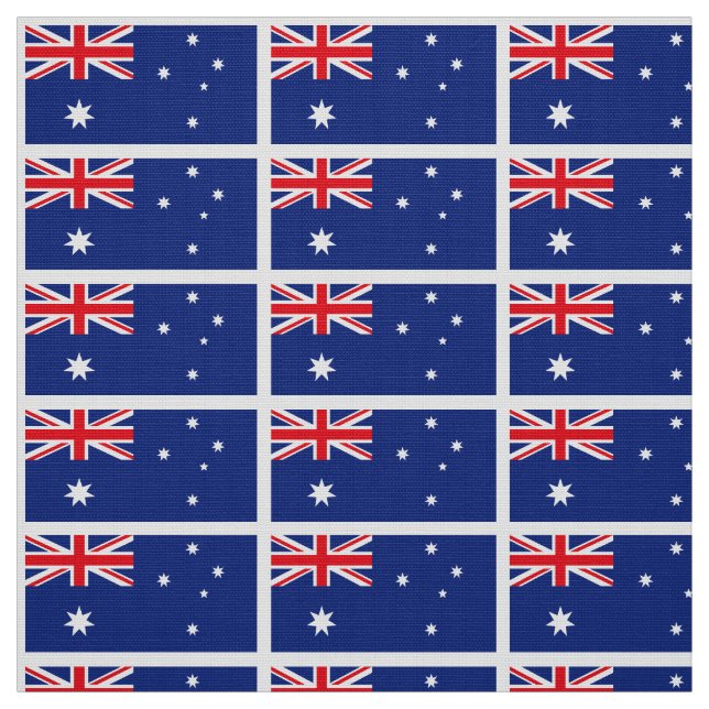 Australian Flag Fabric (Swatch)