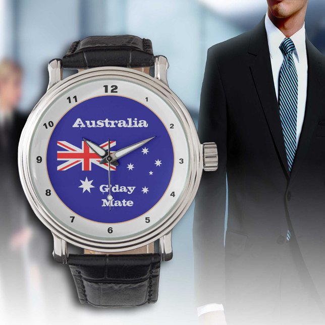 Australian Flag & G'day Mate, Australia / fashion Watch (Creator Uploaded)