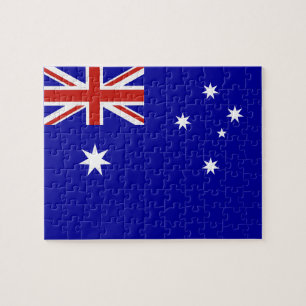 Australian flag jigsaw puzzle